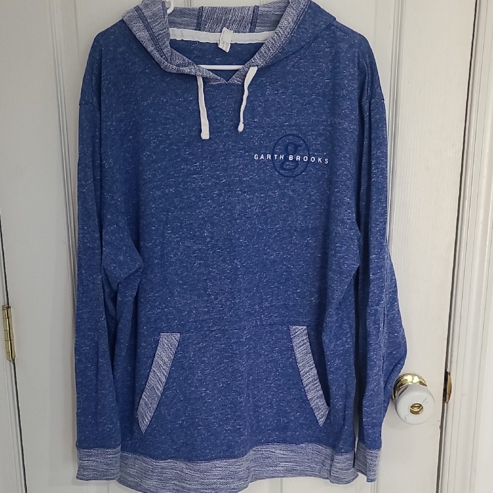 Blue Garth Brooks Hoodie